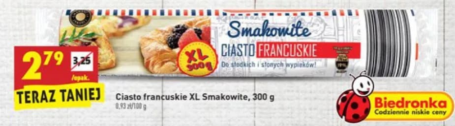 Proste przepisy na ciasto francuskie z Biedronki, które zaskoczą gości Proste przepisy na ciasto francuskie z Biedronki, które zaskoczą gości